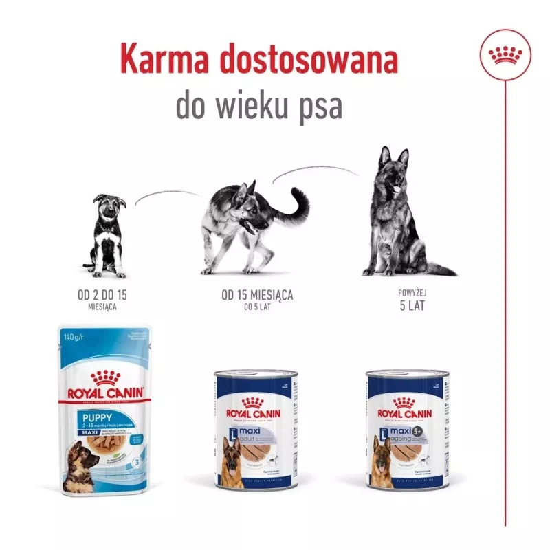 ROYAL CANIN SHN Maxi Ageing Loaf scatoletta 410 g