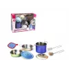 Set cucina in metallo 8 pezzi di Madej — pentole e utensili giocattolo in metallo, accessori per cucine giocattolo