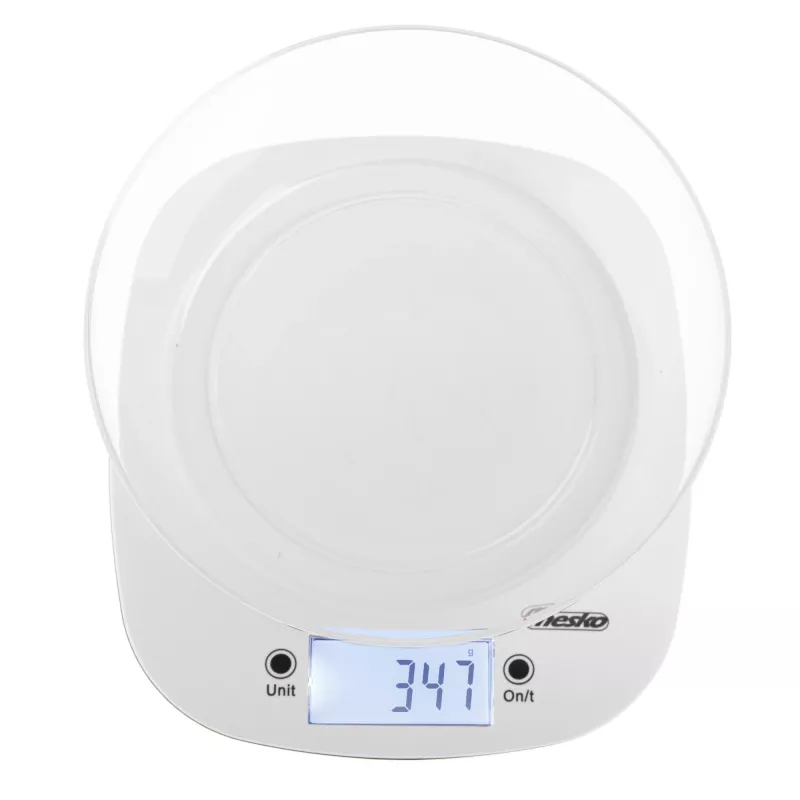 Bilancia da cucina Adler con ciotola | MS 3179b | Divisione 1 g | Tipo di display LCD | Nero