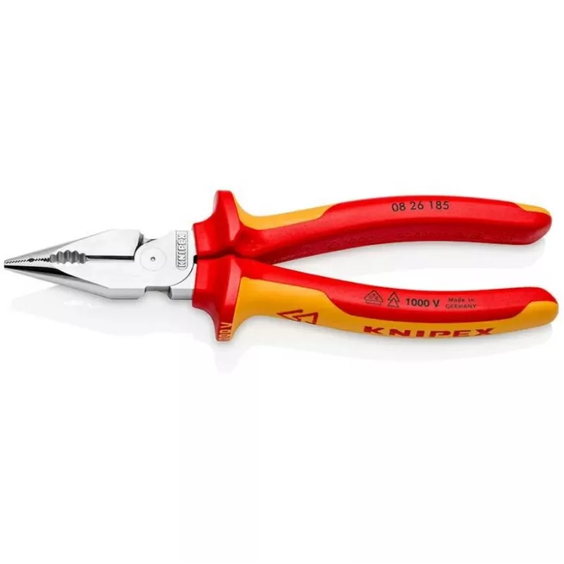 Knipex 08 26 185 pinza combinata a becco affilato