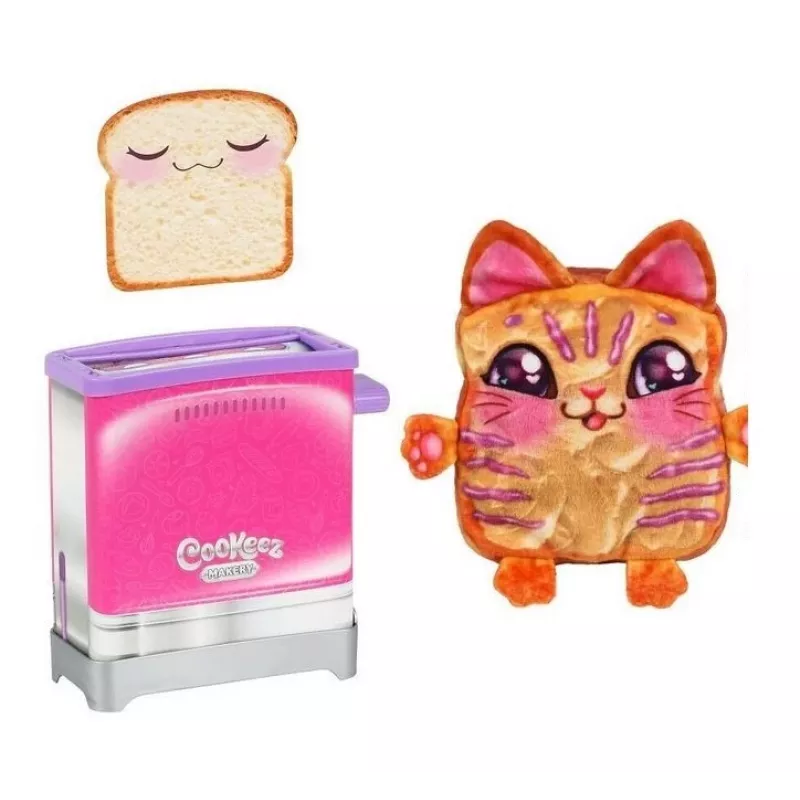 Peluche profumato Toast Cookeez Makery giocattolo di Cobi MO-23522, peluche profumato