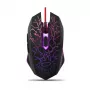 Esperanza MX211 LIGHTNING - mouse - USB - mouse - ottico - 6 tasti - nero