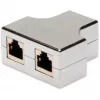 Cavo di rete Digitus CAT 5e connettore modulare RJ45 schermato grigio