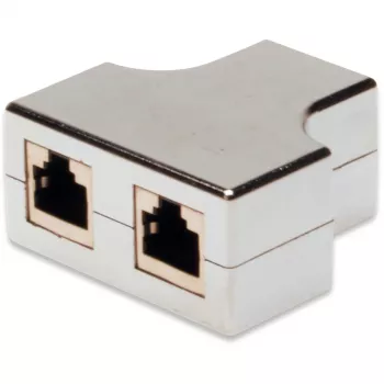 Cavo di rete Digitus CAT 5e connettore modulare RJ45 schermato grigio