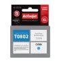Activejet AE-802N inchiostro, sostituisce Epson T0802, Supreme, 13,5 ml, ciano