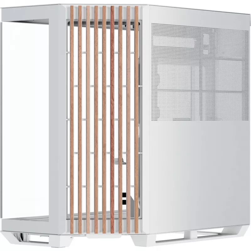 APNX V1-W-WT-v1 Midi Tower bianco, legno