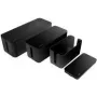 LogiLink scatola per cavi, 3 dimensioni, nero (KAB0077)