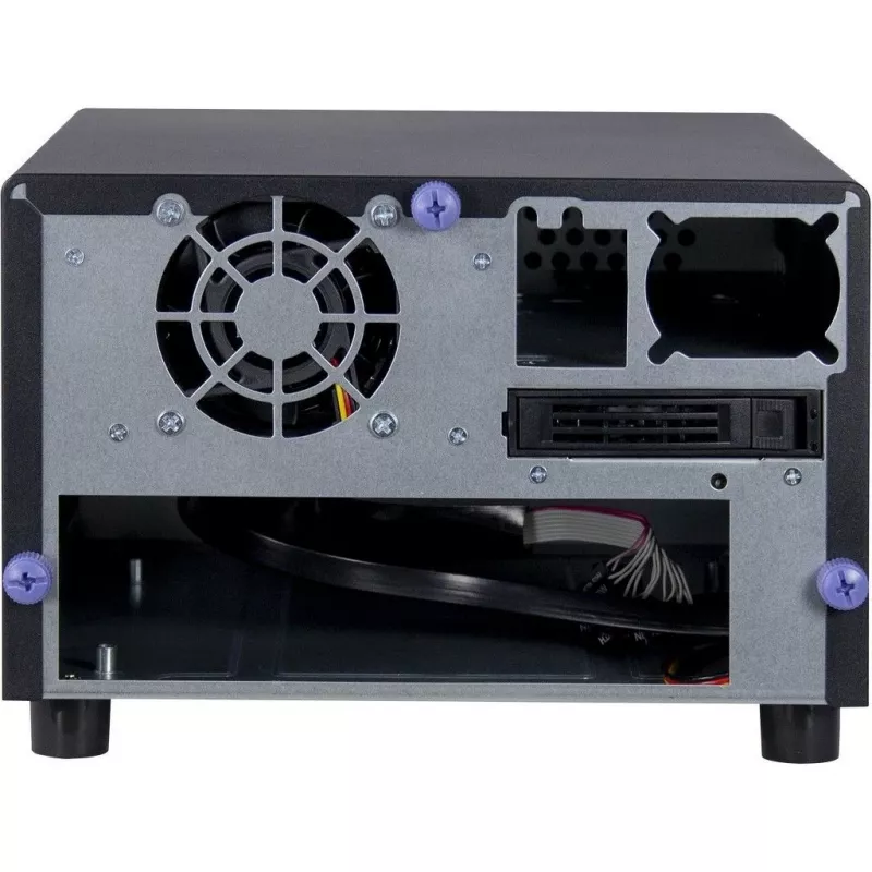 Inter-Tech SC-2100 - Small Form Factor (SFF) - PC - nero - Mini-ITX - acciaio - attività - allarme - HDD - rete - alimentazione (88887285)