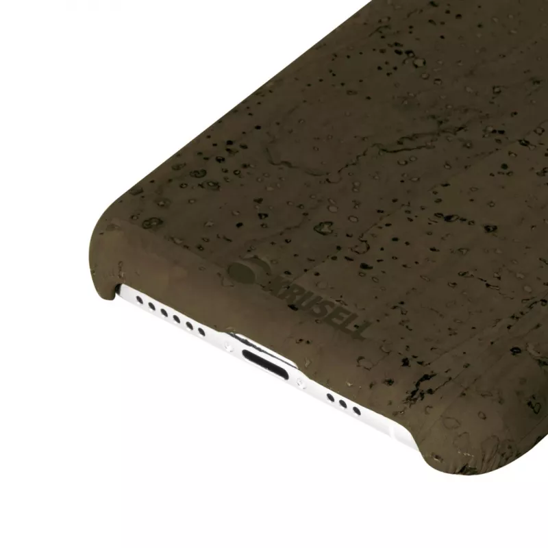 Custodia per cellulare Krusell Birka per Apple iPhone 11 Pro Max, custodia in stile pelle marrone scuro