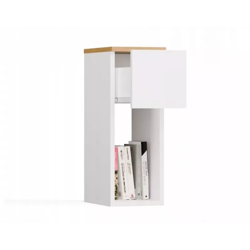 GALAX 20/1S bianco/ARTISAN comodino