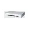 Switch managed L2 Gigabit Ethernet Cisco CBS220-8T-E-2G — 8x RJ-45 10/100/1000, 2x SFP, 1U, 20 Gbit/s, 8192 MAC
