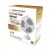 Esperanza EHF003WE, ventilatore da tavolo 12'' , bianco e grigio