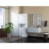 Mobile da bagno Topeshop NEL 1K DK BIEL bianco 5 ripiani
