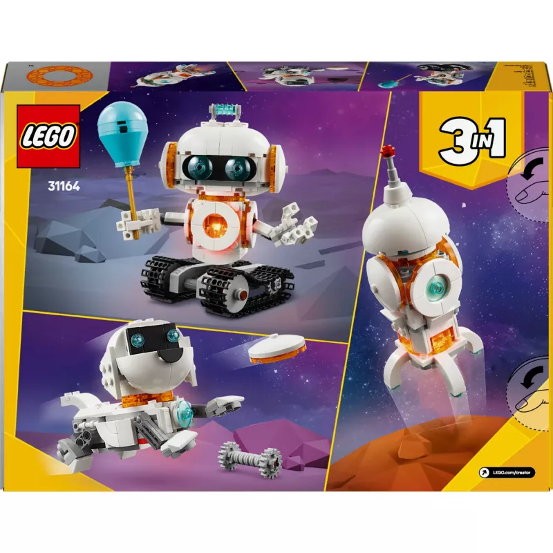 LEGO CREATOR 3 IN 1 31164 Robot spaziale