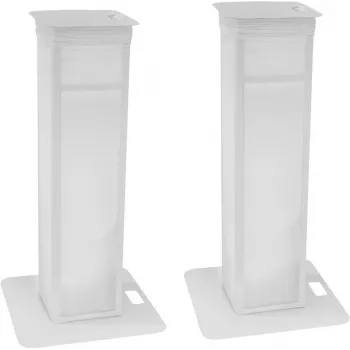 Stativo da palco EUROLITE 32000050 variabile con copertura e borsa, bianco