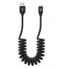 Cavo dati USB a USB-C Tellur Extendable 3A 1,8 m nero