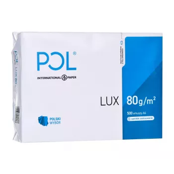Carta per fotocopie ufficio POLLUX (A4; 80 g/m²; 500 fogli; bianca, opaca)