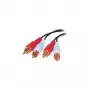 Cavo HiFi audio RCA 2 vie (M)/(M) 2,5m *shiverpeaks basic* (BS40504)
