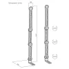 Supporto universale VESA Maclean per soundbar, max 15 kg, MC-335