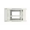 Armadio rack a parete Extralink 6U 600x600 AZH grigio montaggio a parete, tipo girevole