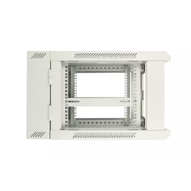 Armadio rack a parete Extralink 6U 600x600 AZH grigio montaggio a parete, tipo girevole