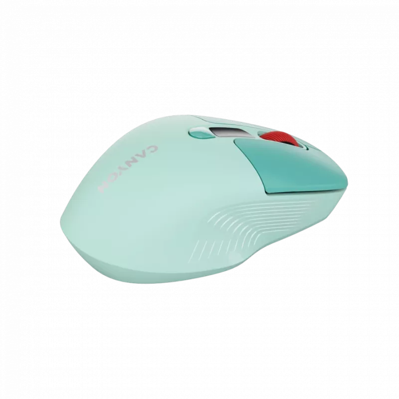 Canyon MW-26 – mouse ottico wireless 2in1 Bluetooth / 2,4 GHz – silenzioso – verde