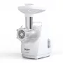 Tritacarne elettrico SMAPP 490.8 — 2200 W, 1 velocità, 3 dischi forati (Ø 2,7–8 mm), bianco