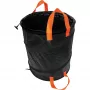 Fiskars 135041 Solid PopUp sacco da giardino, 56 l, nero/arancione, 400 × 460 mm