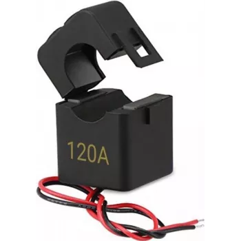 Shelly · Accessori da incasso e per guida DIN · Trasformatore di corrente 120 A · Pinza a induzione per EM e 3EM