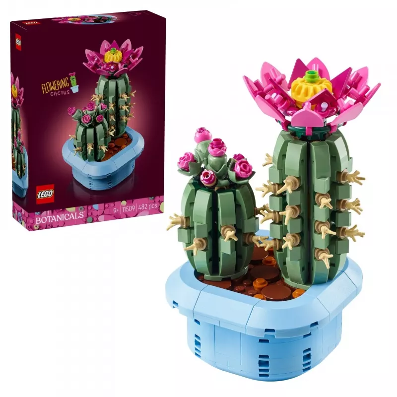 LEGO BOTANICALS 11509 Cactus in fiore