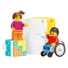 LEGO Education SPIKE Essential Set A+ 45345 – kit di robotica educativa e programmazione, 449 elementi, da 6 anni