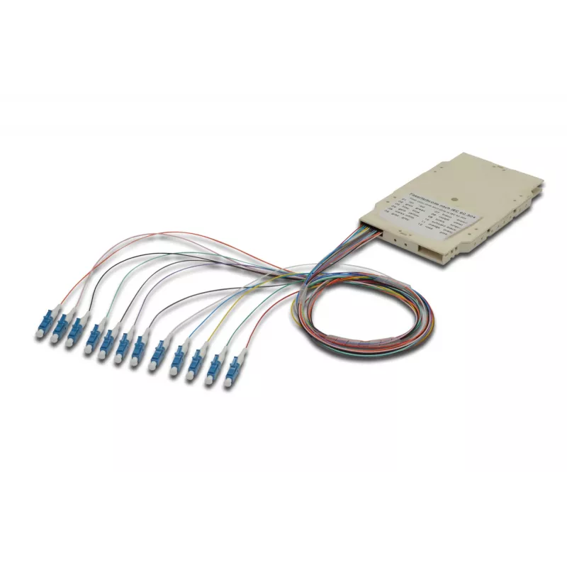 Cassetta di giunzione con 12 pigtail Digitus A-96933-02-UPC
