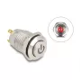Pannello a pulsanti DeLOCK 20981 argento 230V 3A