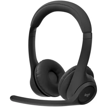 Cuffie Logitech 981-001453 wireless con archetto auto/home office Bluetooth nero