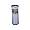 Cestino portacenere/rifiuti Durable - rotondo - 17 L - metallo