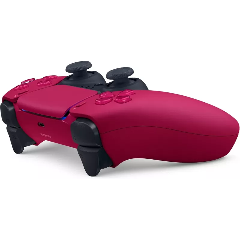 Gamepad Sony DualSense v3 rosso — Bluetooth/USB, USB-C, batteria ricaricabile integrata, PS5, 160×106×66 mm