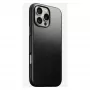 Custodia per smartphone Nomad Modern Leather Case per iPhone 16 Pro Max, 6,9 pollici (17,5 cm), nero, pelle+PC+TPU