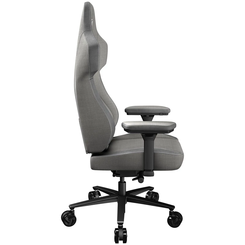 Sedia da gaming universale ThunderX3 CORE Loft seduta imbottita grigio