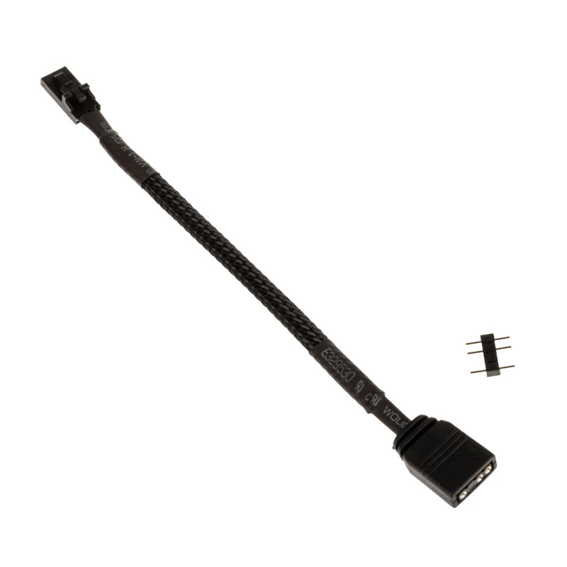 Cavo adattatore ARGB 3-Pin Kolink L1-3ADP1-15 – 15 cm, convertitore 3-Pin-ARGB