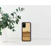 Custodia per smartphone Man and Wood Galaxy S20+ Terra nero cover protettiva per Samsung Galaxy S20+