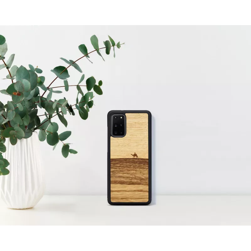 Custodia per smartphone Man and Wood Galaxy S20+ Terra nero cover protettiva per Samsung Galaxy S20+