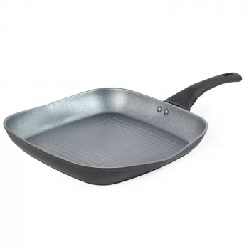 Piastra Russell Hobbs RH01861EU7 28 cm Crystaltech – superficie antiaderente, padella piatta per grigliare