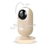 Vedo crema baby monitor elettronico con ricevitore wireless