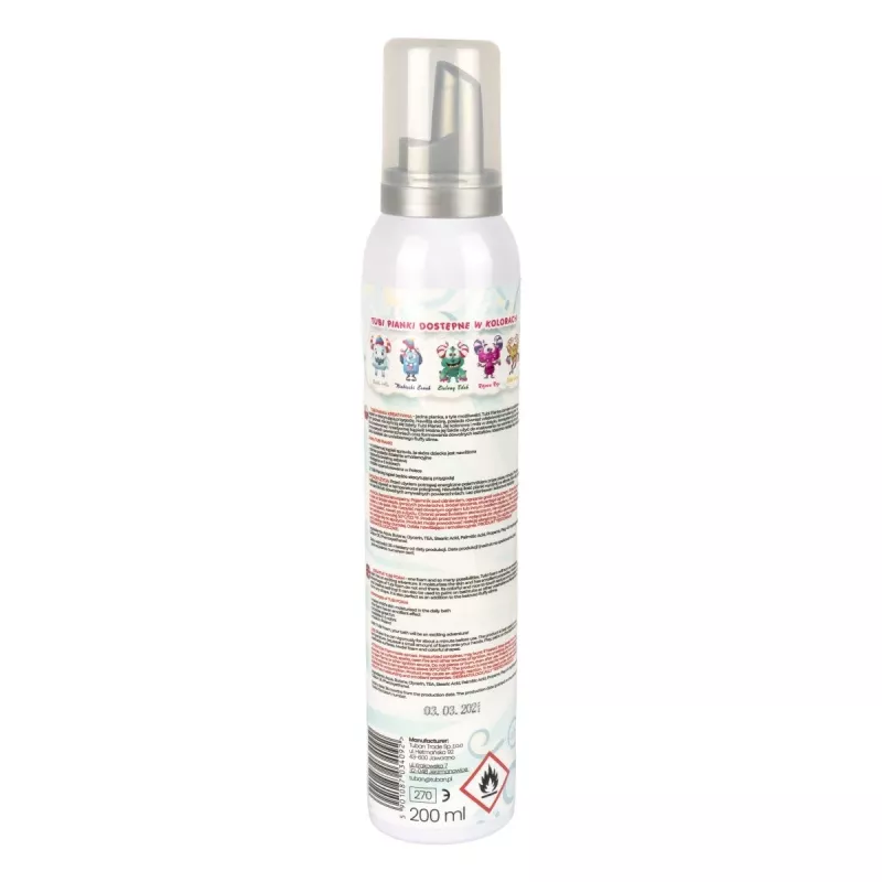 Gioco schiuma da bagno Tuban TUBI FOAM WHITE 200 ml