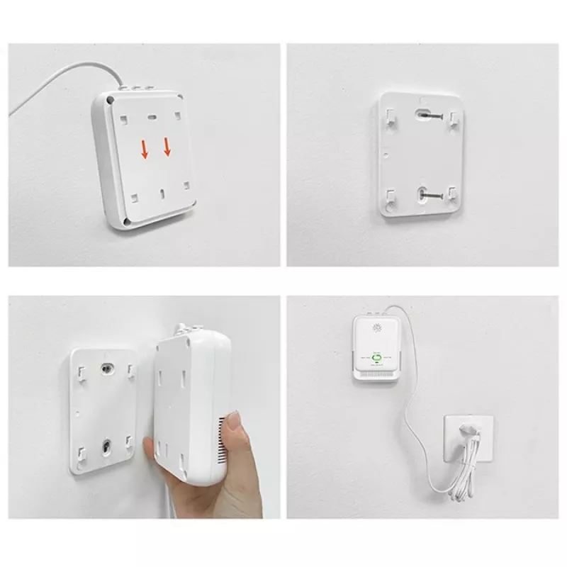 Rilevatore gas e monossido di carbonio LED