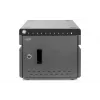 Digitus armadietto di ricarica desktop mobile per 10 notebook/tablet fino a 13 pollici, UV-C, USB-C, Nero
