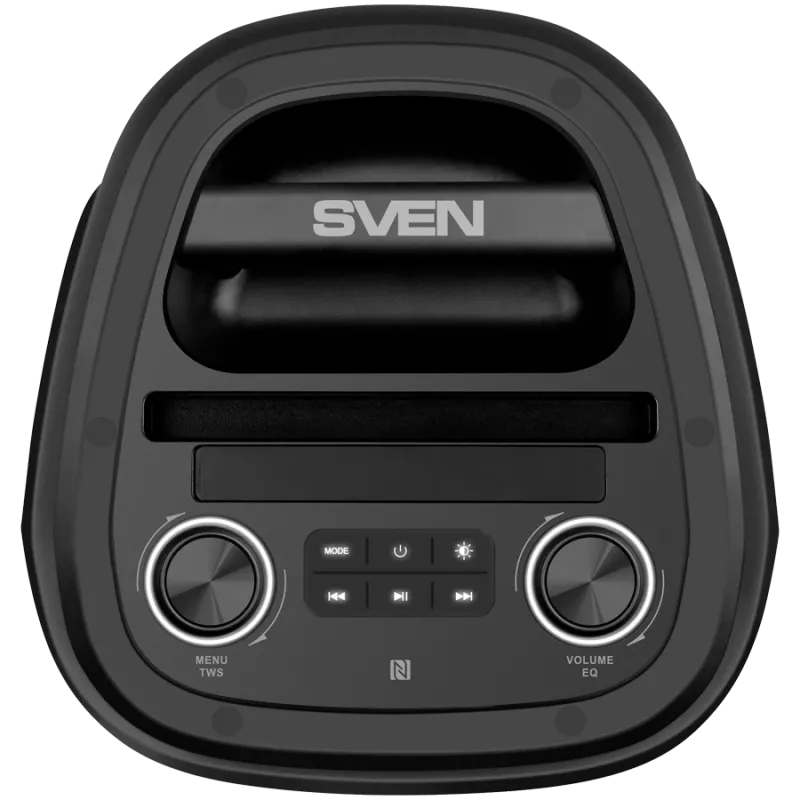 SVEN PS-850, (100W, TWS, Bluetooth, FM, USB, microSD, display LED, 8000mAh)