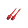 EFB-Elektronik cavo patch RJ45 Cat.6 S/FTP LSZH rosso 0,15m produttore: EFB Elektronik (K5512.0,15)