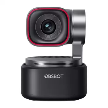 Webcam Obsbot Tiny 3 PTZ 4K by Obsbot — compact 4K PTZ camera for streaming and conferencing