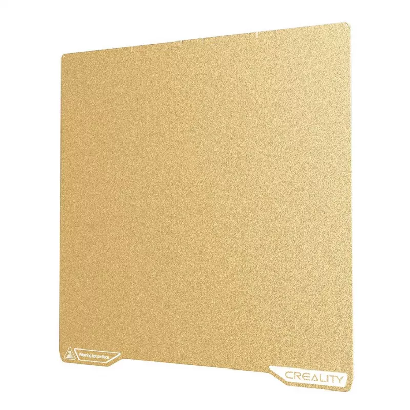 Piano di stampa Creality K2 PEI opacizzato, compatibile con Creality K2, giallo, 1 pezzo